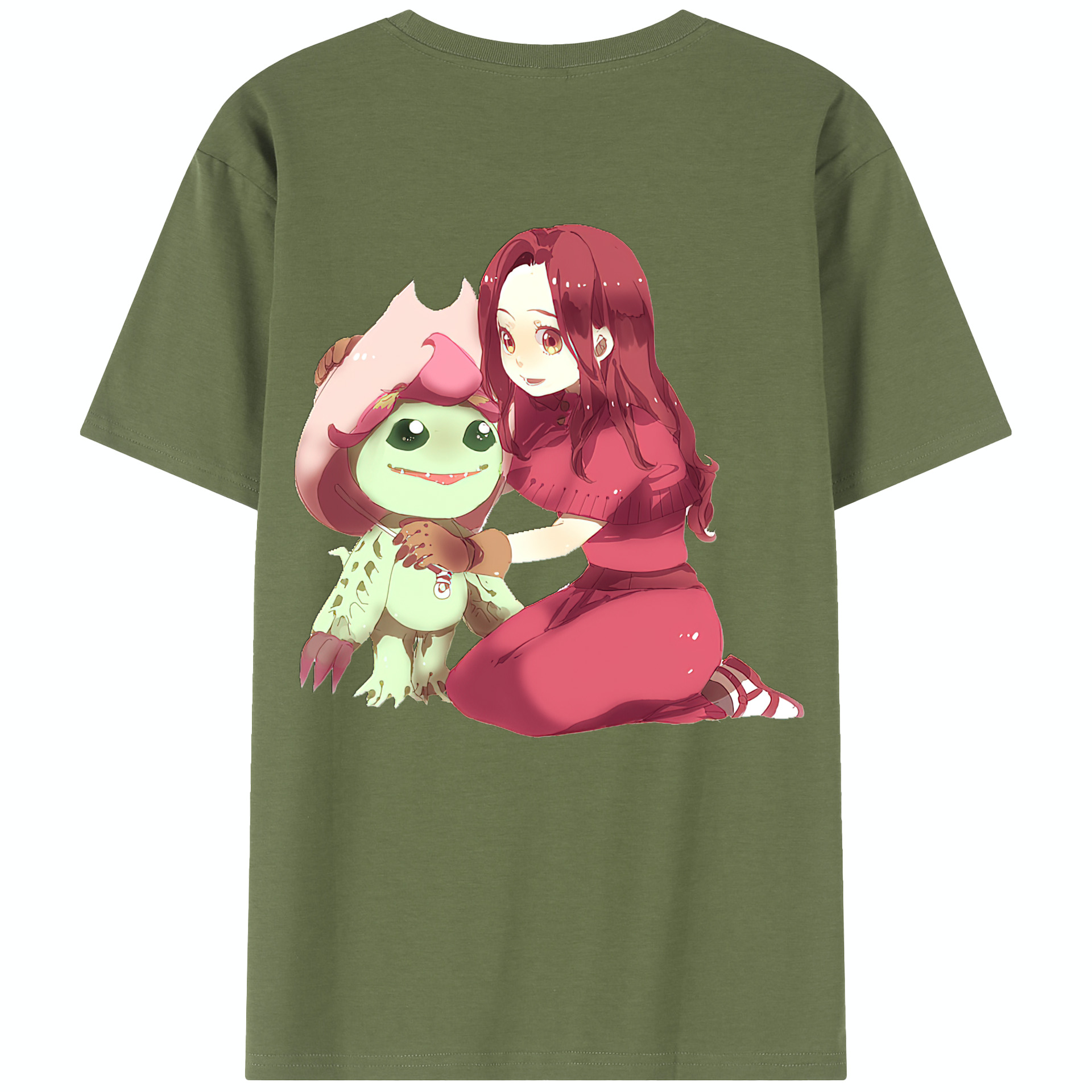 （画像用） Digimon デジタルモンスター/デジモン 綿100％半袖Tシャツ（背面プリント）